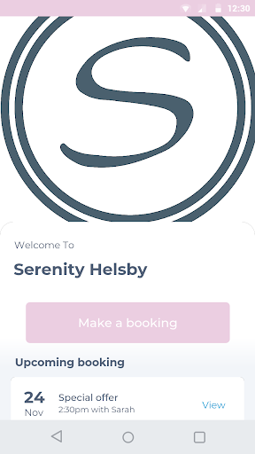 Android application Serenity Helsby screenshort