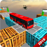 Impossible Bus Sky Driving Simulator 2018 icon