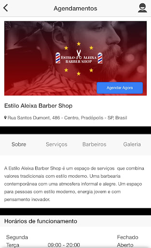 Estilo Aleixa Barber Shop Screen 2