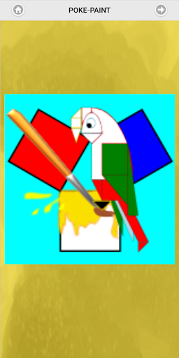 Android application POKE-PAINT screenshort
