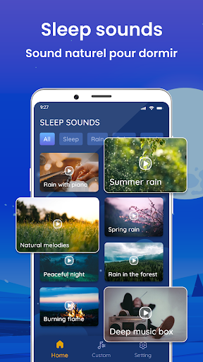 Android application Sleep Sounds - Relaxing Music screenshort
