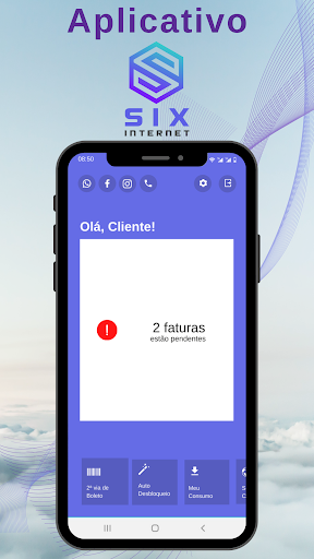 Android application Six Internet screenshort
