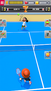 Court Clash : Tennis Smasher