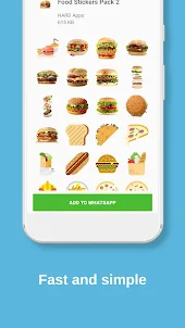 Food Stickers For Whatsapp
