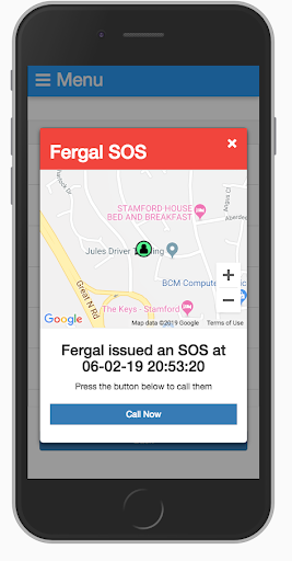 Safer Walking Screen 2