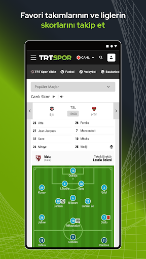 TRT Spor – Canlı Maç ve Haber Screenshot 3 - AppWisp.com
