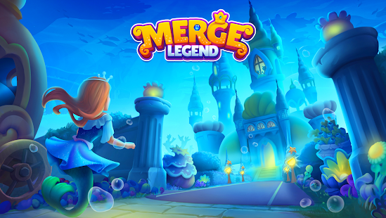 Merge Legend-Atlantis Mermaid Varies with device APK screenshots 8