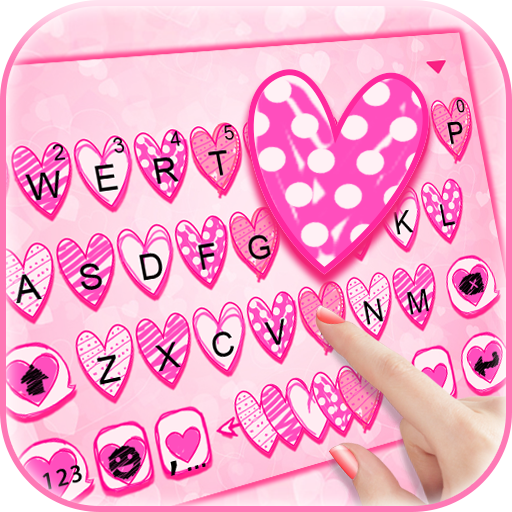 Doodle Love Pink Theme logo