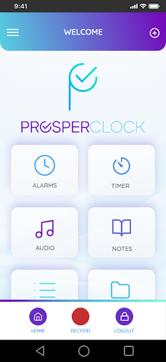 Prosper Clock Screen 2