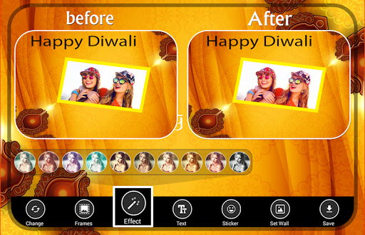 Happy Diwali Photo Frames - ne Screen 3