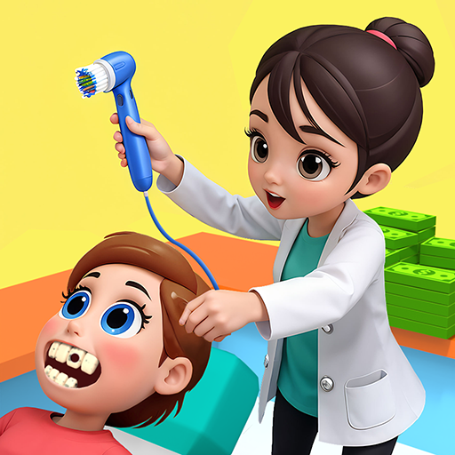 Idle Dental Clinic Tycoon Game  Icon