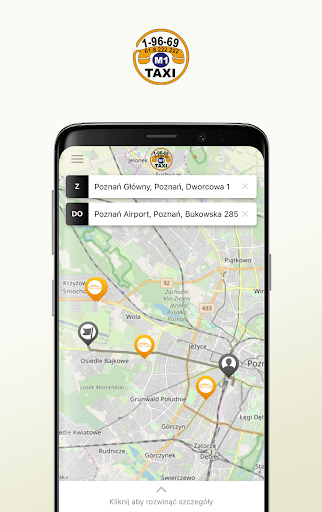 M1 Taxi Poznań Screenshot 3 - AppWisp.com