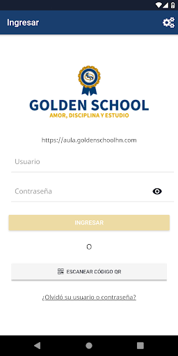 Android application Golden School screenshort