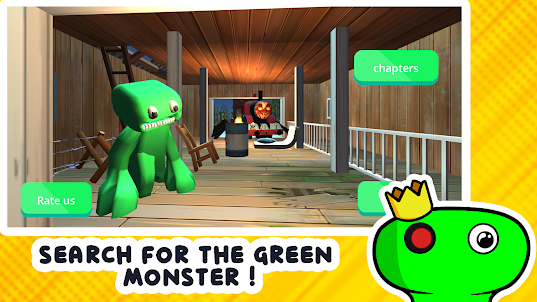 Green monster escape in garten
