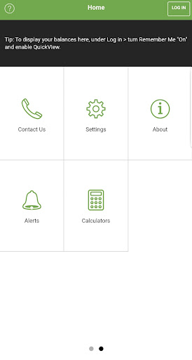 ComtechCU - Mobile Banking Screen 2