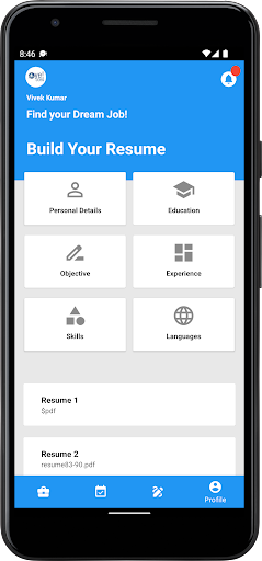Oye Jobs Screen 3