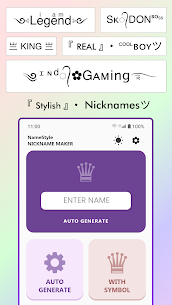Name style: Nickname Generator 1.4.6 1