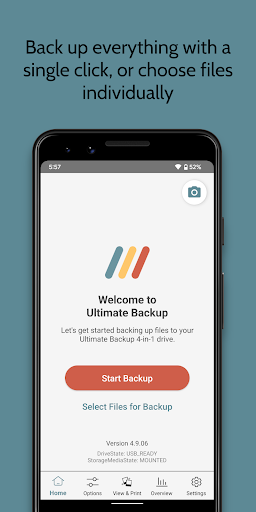 Android application Ultimate Backup screenshort