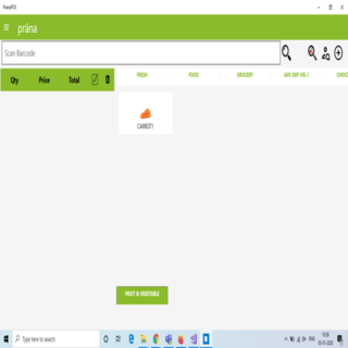 Android application Prana Pos screenshort