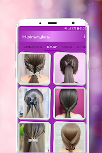 Hairstyles Step by Step Videos (Offline)  APK screenshots 3