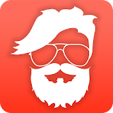 Mustache Beard And Men Hairstyle icon
