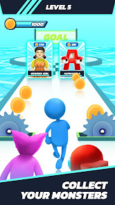 Captura 3 Monster Battle: 3D Run & Fight android