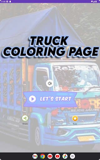 Trucks Coloring Pages Screen 3