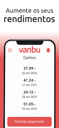 Android application Vanbu Driver screenshort
