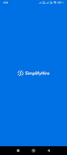 Android application SimplifyHire Enterprise screenshort