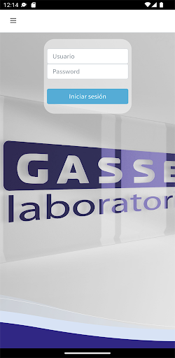 Android application Laboratorios Gasset screenshort