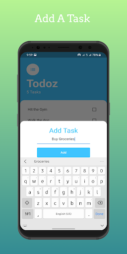 Todoz Screen 2