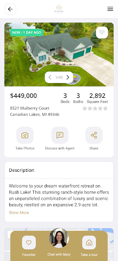 Michigan Home Search Screen 3