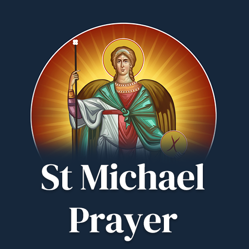St Michael Prayer -Saint logo
