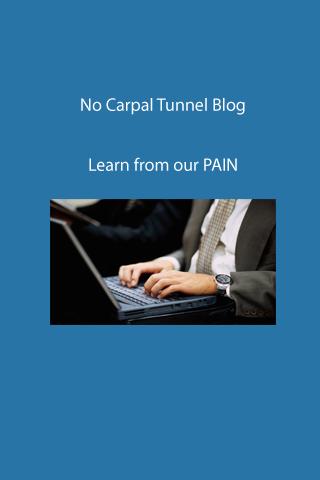 Android application No Carpal Tunnel Syndrome screenshort