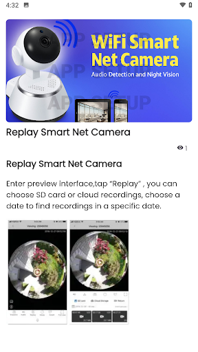 Wifi Smart Net Camera AppGuide