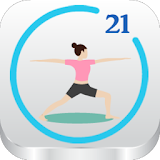 21 Days Back Fitness Challenge icon