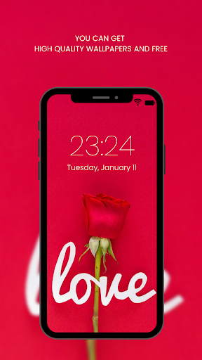 Screenshot of Red Rose Wallpapers Flowers