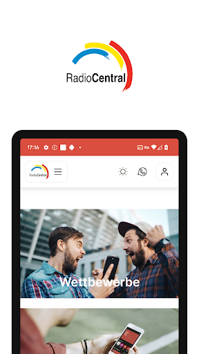 Android application Radio Central screenshort