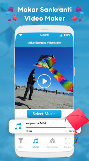 Makar Sankranti Video Maker
