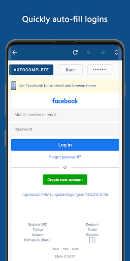 Screenshot of Password Depot for Android
