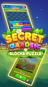 Secret Gardens: Blocks Puzzle