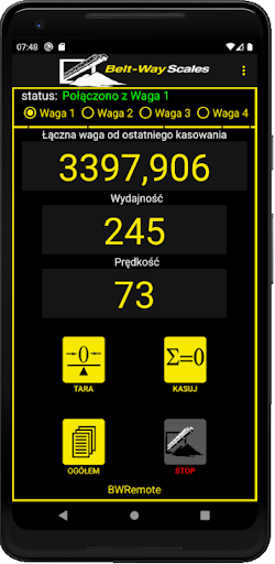 Android application BWRemote screenshort