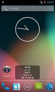 IP Widget Screenshot