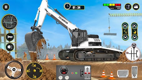 Heavy Excavator Simulator Game