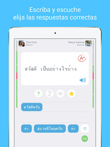Captura de Pantalla 12 Aprender Tailandés - LinGo android