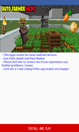 Auto Farmer Addon for Minecraf - Screenshot 3