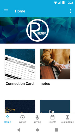 Android application Refuge Manteca screenshort