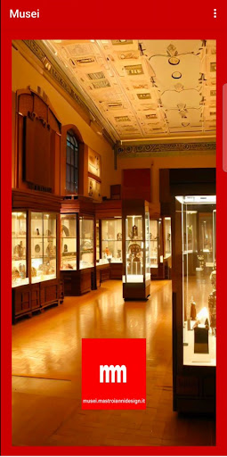 Android application Musei Mastroianni Design screenshort