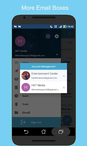 Android application Email Box Client - Email Check screenshort