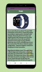 Smart Watch FK88 guide